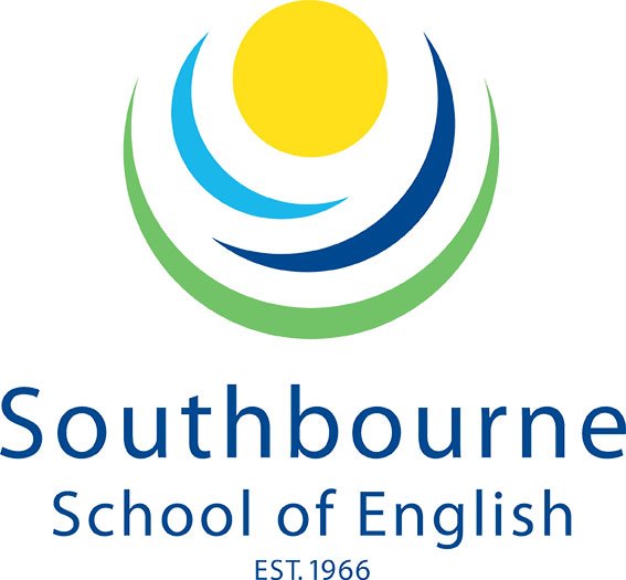 The logo of Southbourne School of English in Bournemouth.