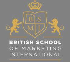 The logo of British School of Marketing International Language School in Bournemouth.