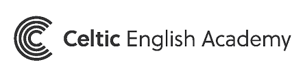 The logo of Celtic English Academiy language schools in Cardiff.