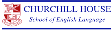 The logo of Churchill House language schools in Ramsgate.