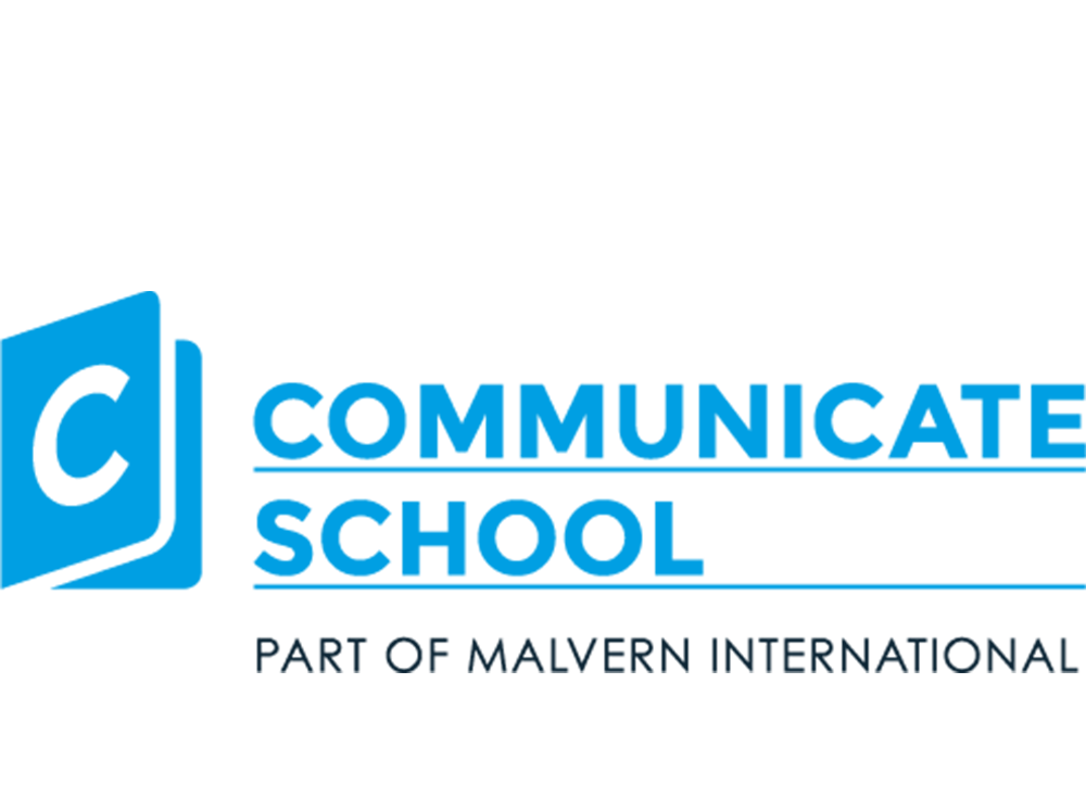 The logo of Communicate Language Schools in Manchester.