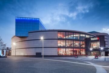 Dynamic image of Dublin City University, capturing the modern campus and energetic atmosphere of this leading educational institution in Ireland.