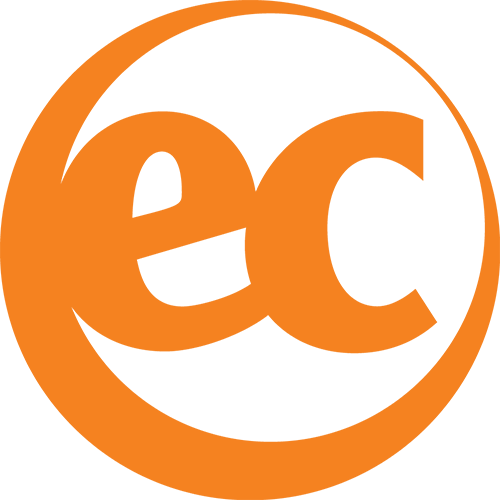 The logo of EC English schools.