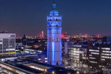 Impressive view of Imperial College London, featuring modern architecture, campus facilities, and a vibrant academic atmosphere.