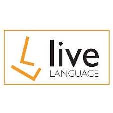 The logo of Live Language Schools in Glasgow.