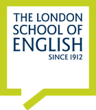 The logo of london school of english.