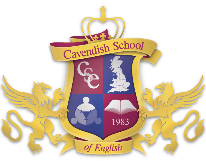 The logo of Cavendish Language School in Bournemouth.