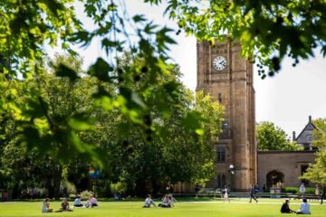 University of Melbourne campus, a prestigious institution for the country.