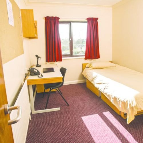 The accommodation room of Bayswater summer schools in Bournemouth.