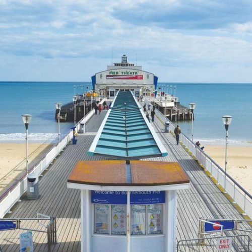 A snapshot of Bournemouth Pier.