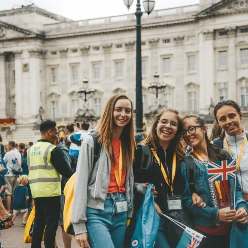 Students from Bayswater Summer Schools in London, University of Westminster.