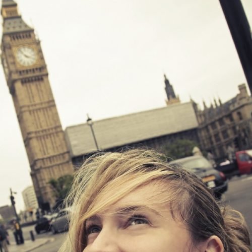 BLS student is in London trip.