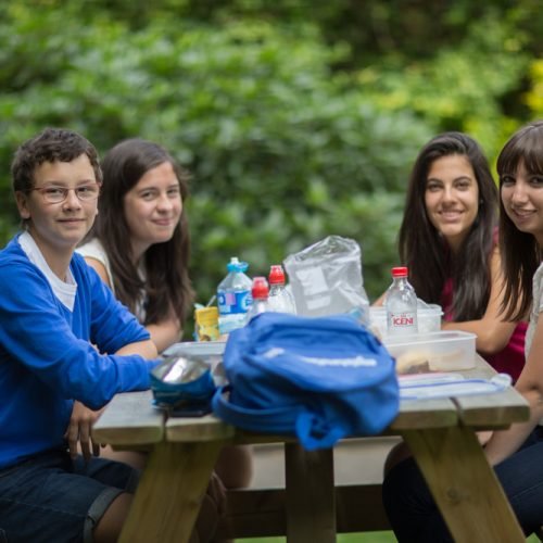 Students from BLS summer schools in Bury.