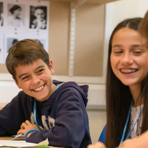 Students of Discovery Summer School in Shrewsbury.