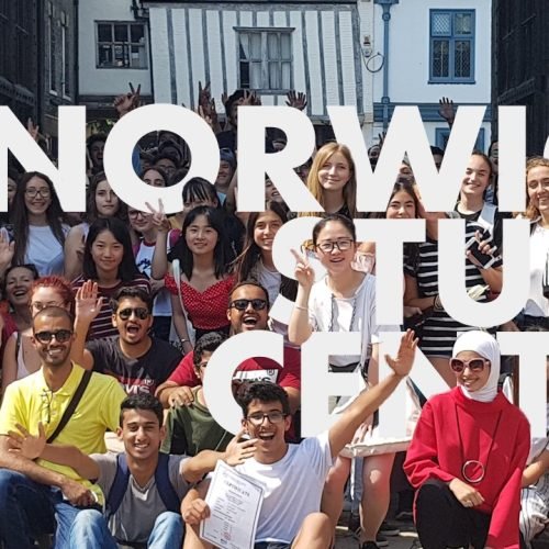 Students of Flying classrooms summer schools in Norwich.