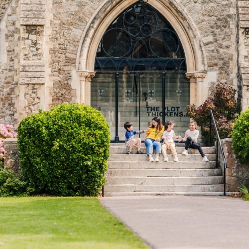 The building of St.Giles International summer schools in Canterbury.