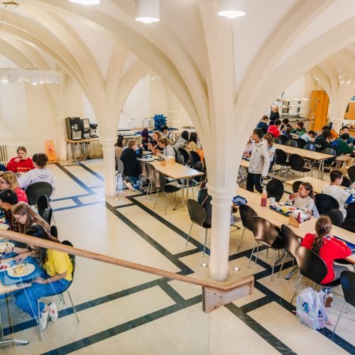 The working area of St.Giles International summer schools in Canterbury.