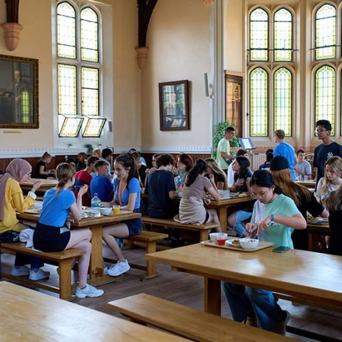 Students at Bell Tudor Hall at summer camp