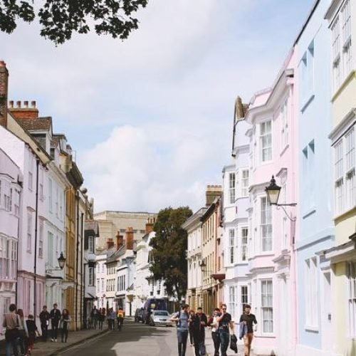 A lovely picture of Oxford streets